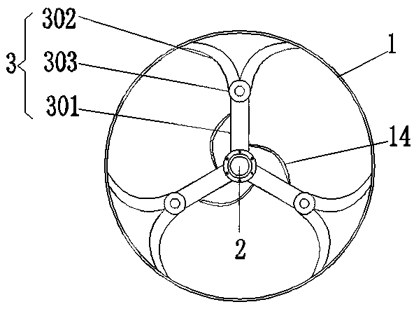 Net cage device for beater production of fiber cement pressure plate