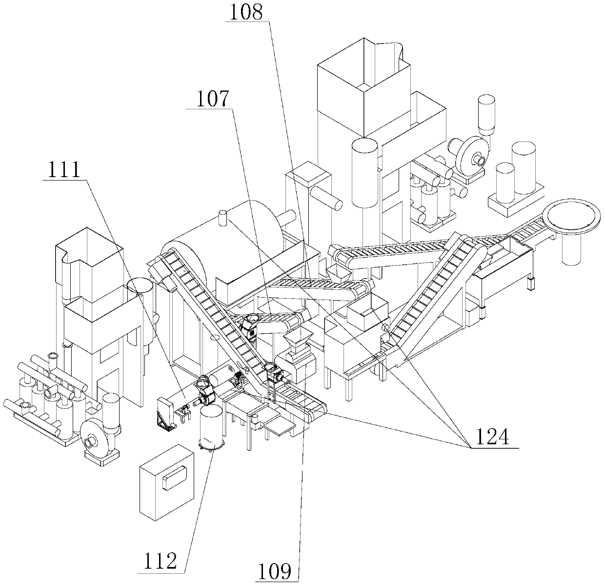 Waste lamp tube treatment and recovery system and process