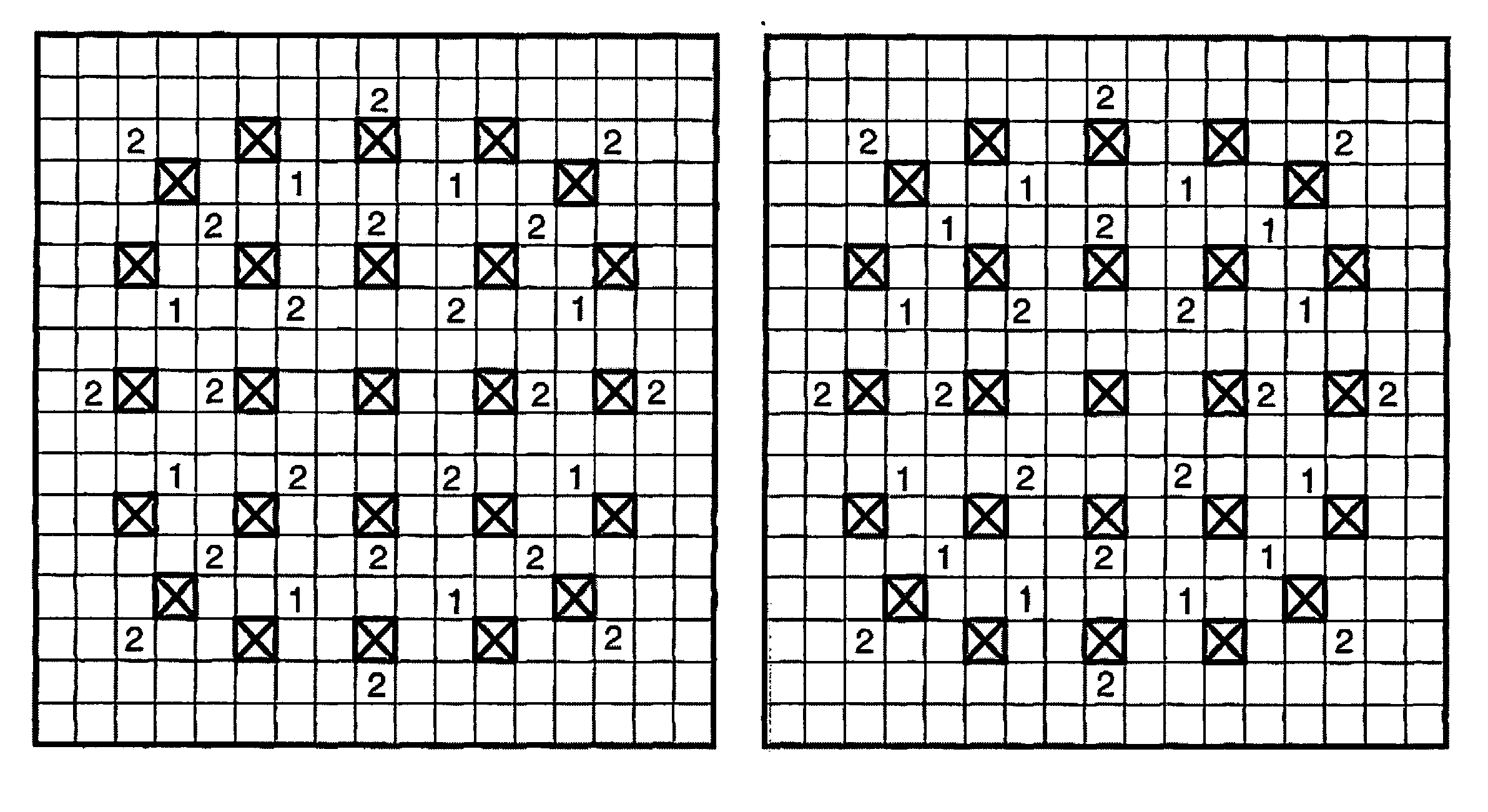 Fuel Element for Pressurised Water Nuclear Reactors and Method of Loading Fuel Elements Into a Nuclear Reactor Core