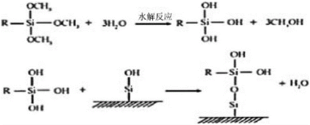 Method of preparing hydrophobic membrane through physical vapor deposition of fluoroalkyl silane