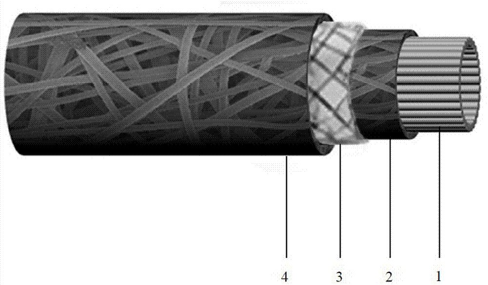 Medicine-carrying nanofiber membrane biliary stent and preparation method thereof