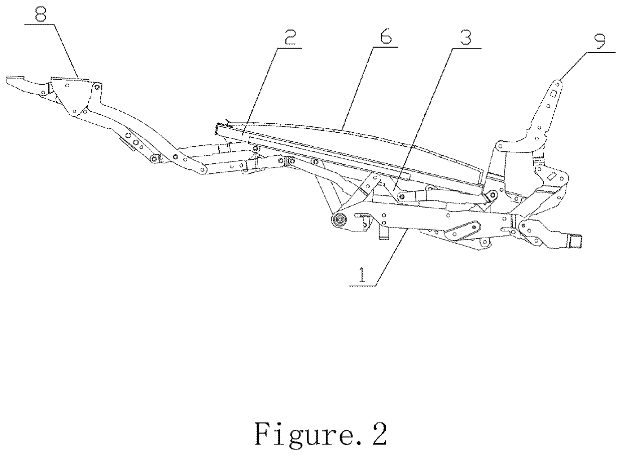 Iron Sofa Frame Structure, Sofa and Production Method Thereof