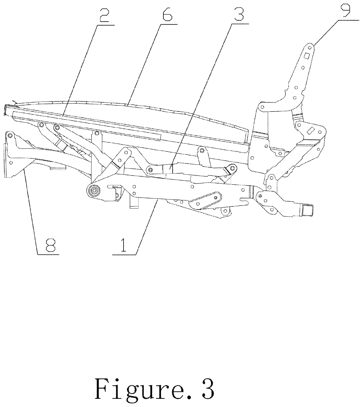 Iron Sofa Frame Structure, Sofa and Production Method Thereof