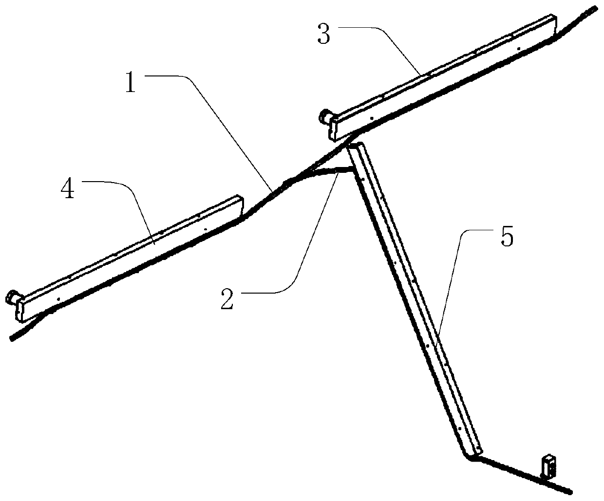 A clothing automatic transmission and sorting system