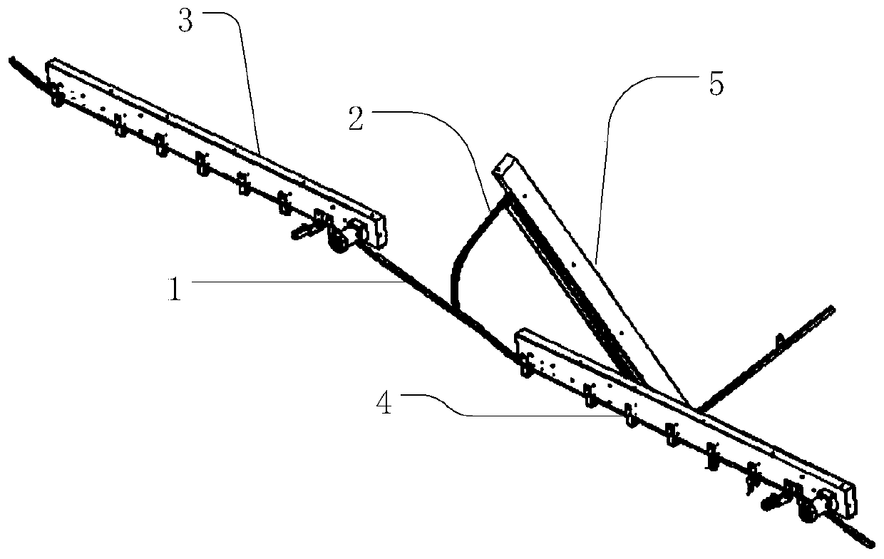 A clothing automatic transmission and sorting system