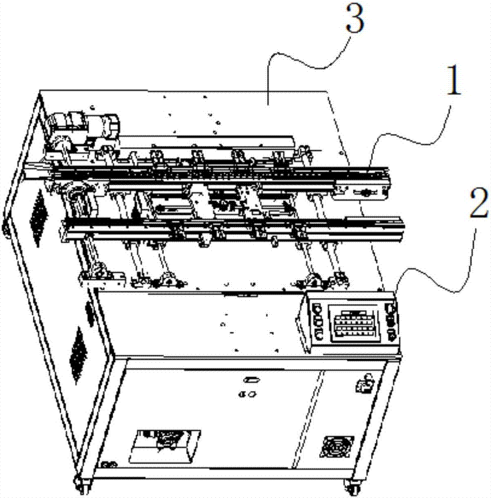 Material conveying and locating device