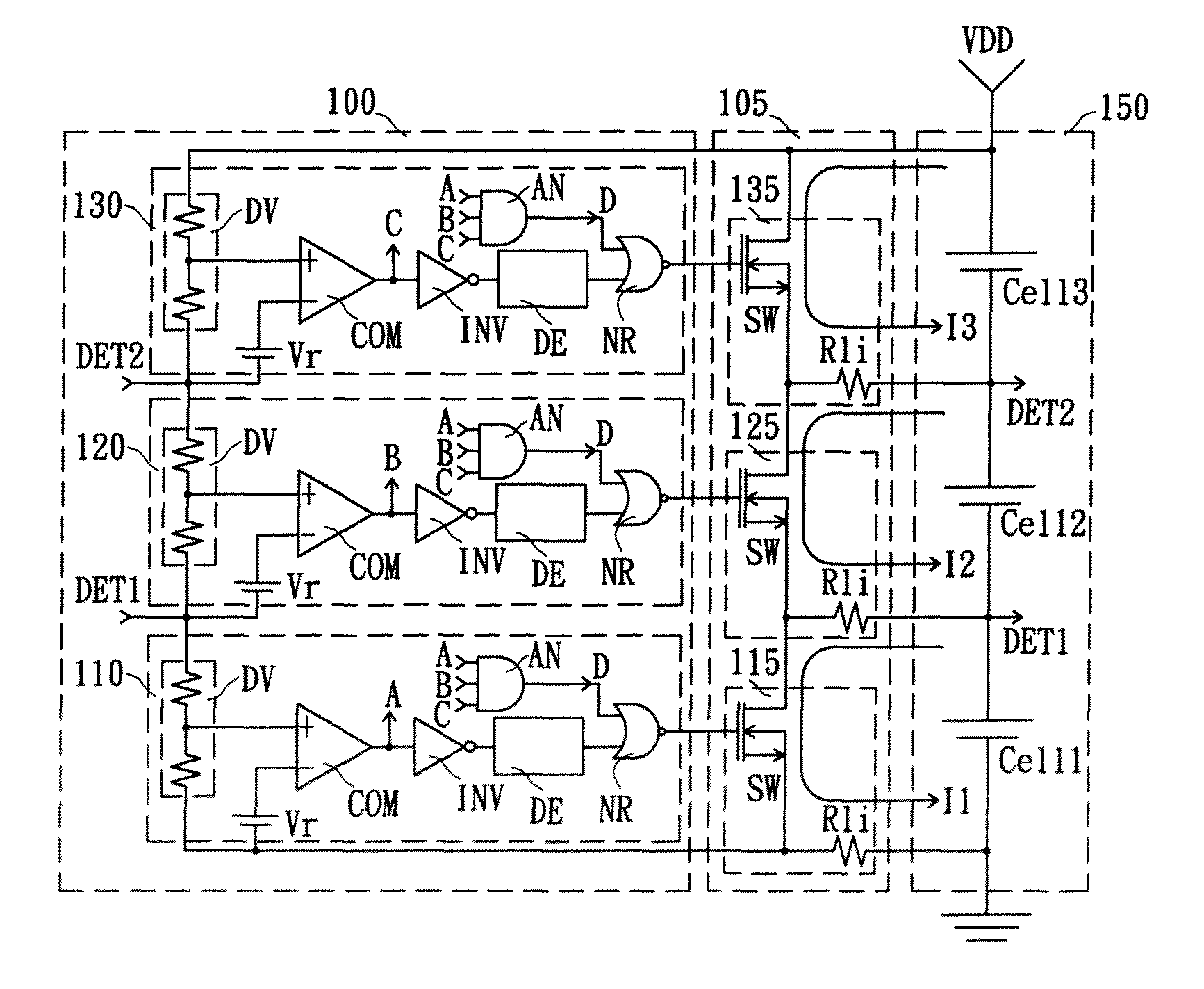 Battery voltage equalizer circuit and method for using the same