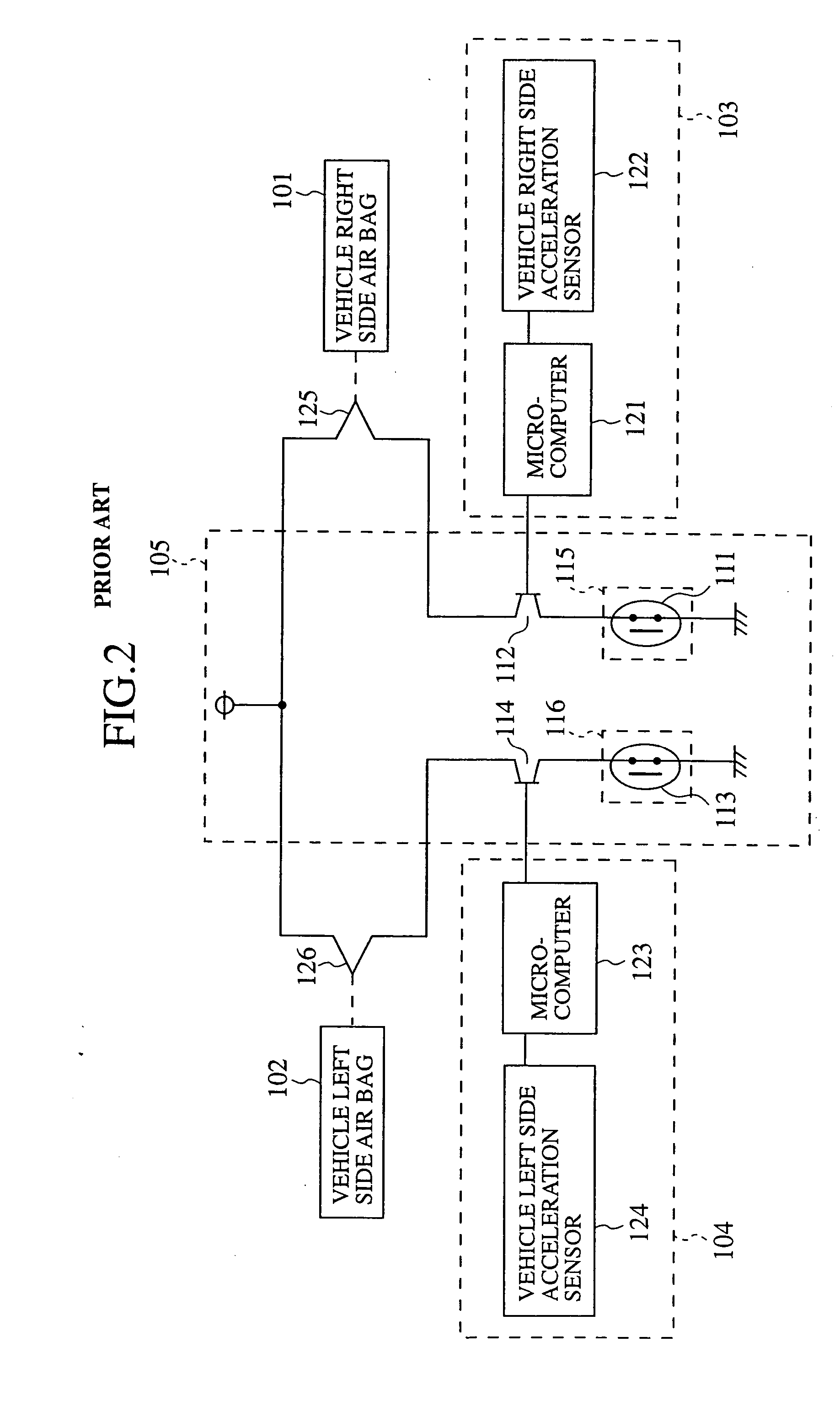Acceleration detector and passive safety device