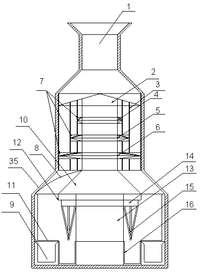 Method for recycling plastic products by virtue of built-in structure