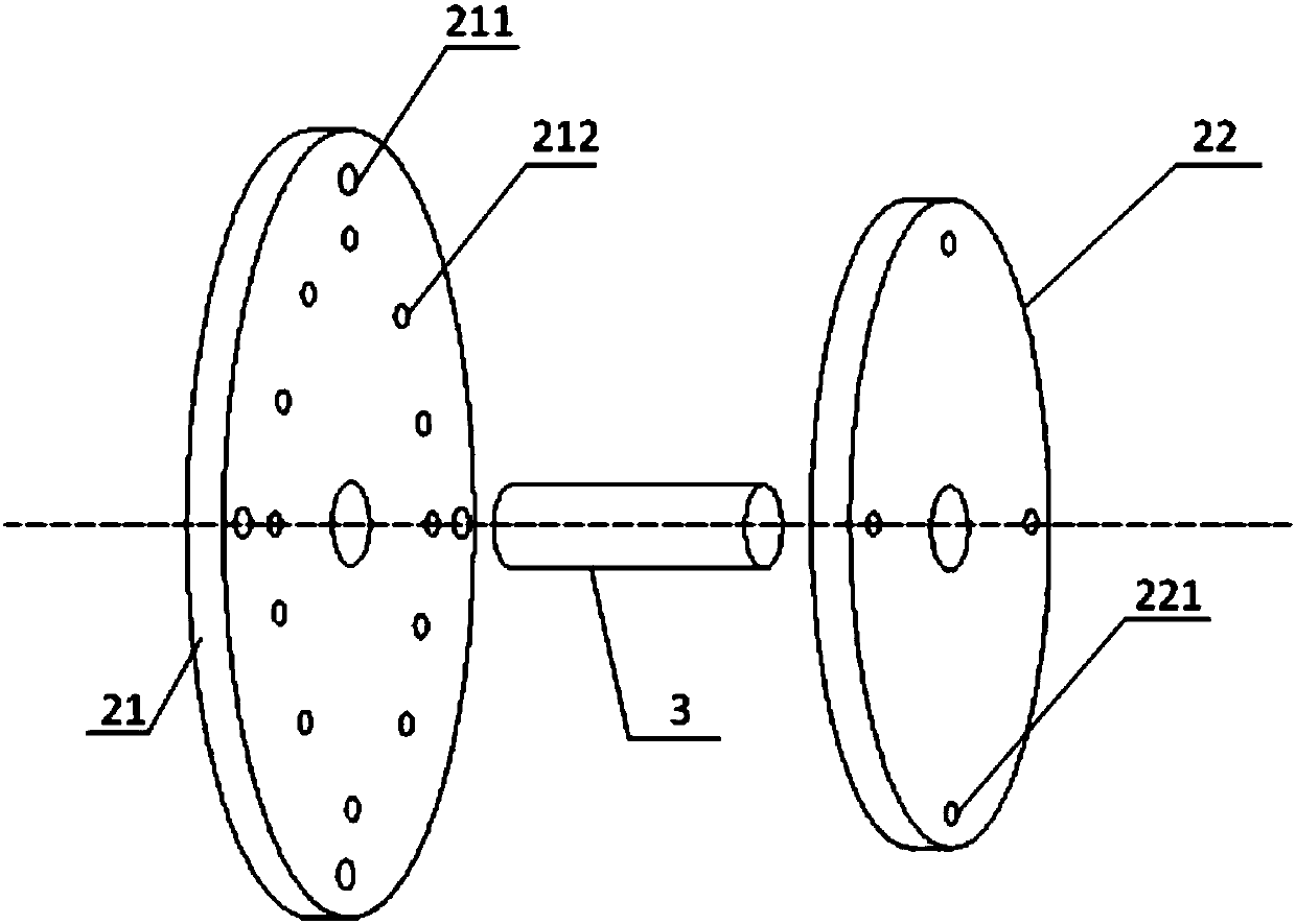Antenna built-in wireless transmitting and receiving device