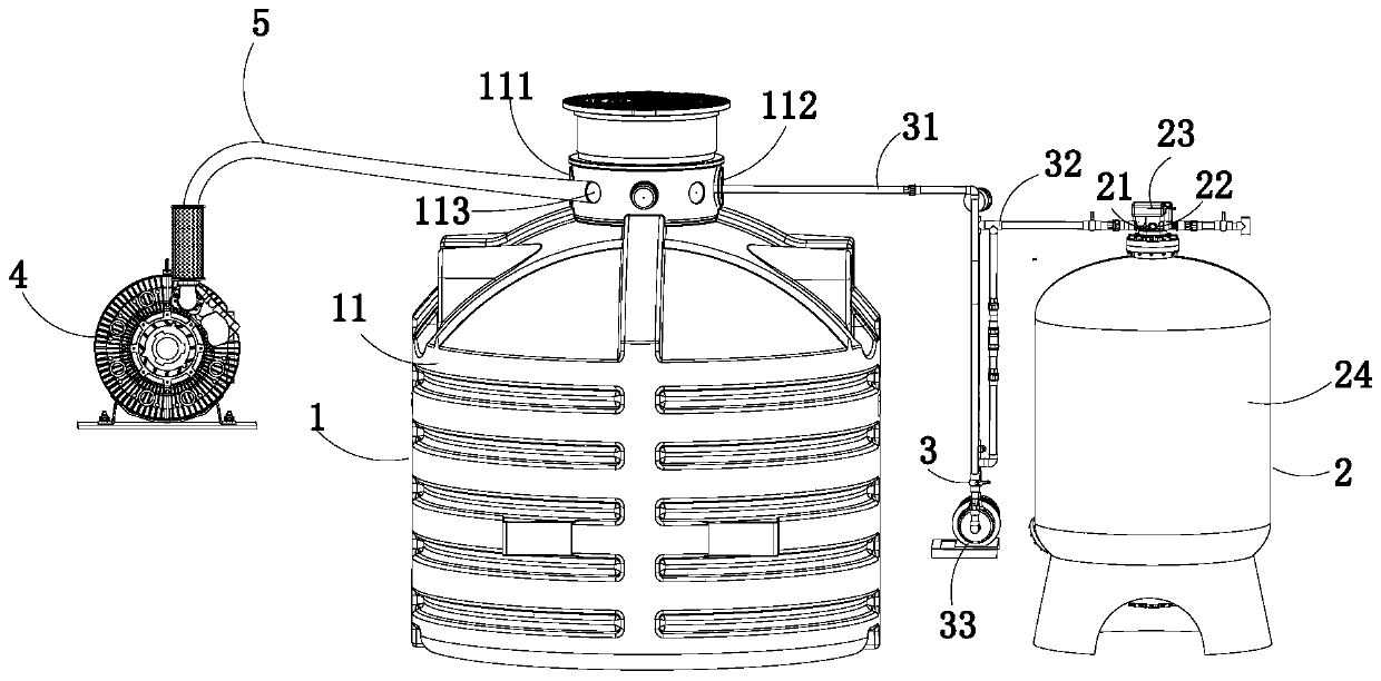 Phosphorus removal system for sewage treatment