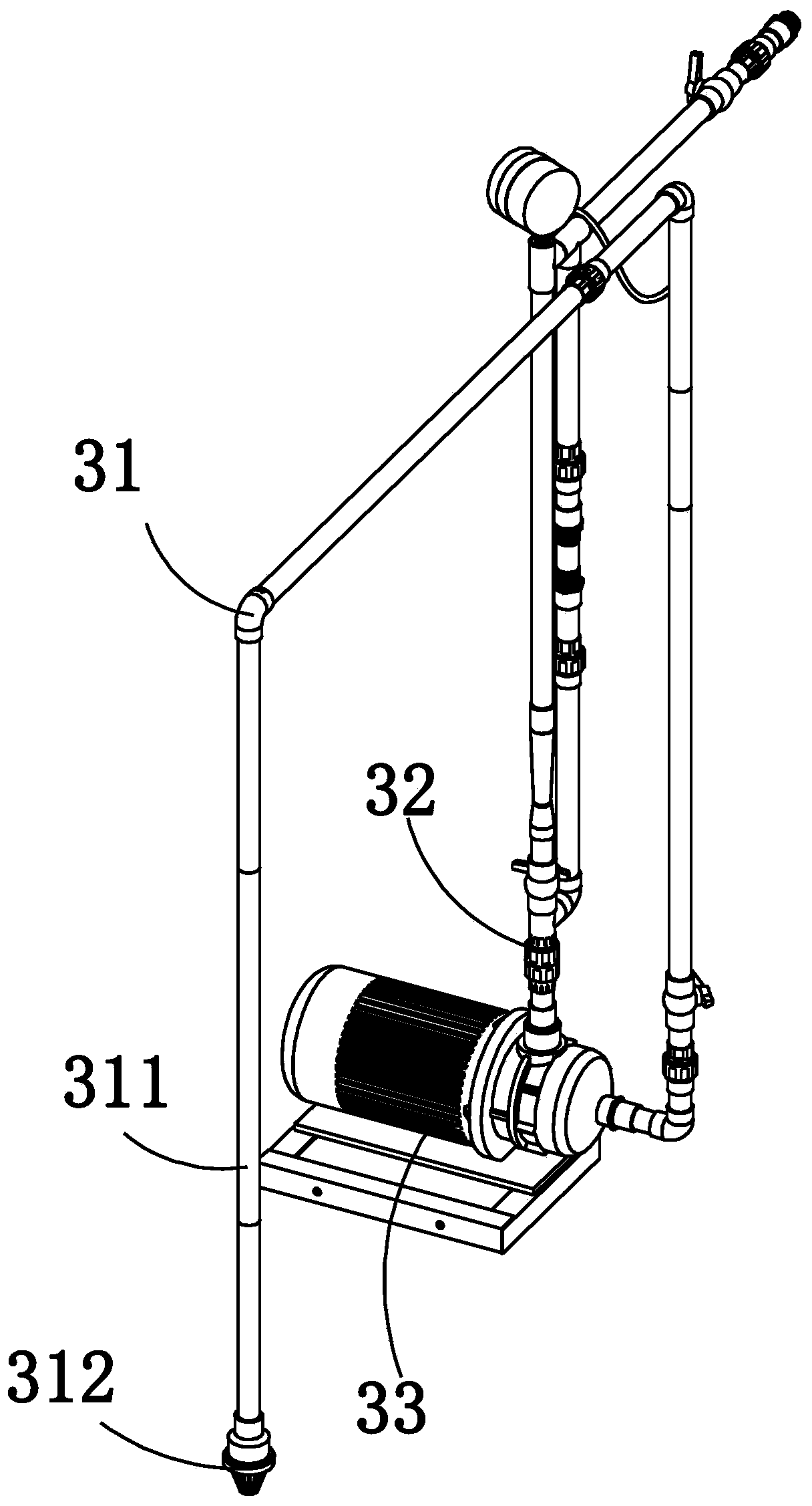 Phosphorus removal system for sewage treatment