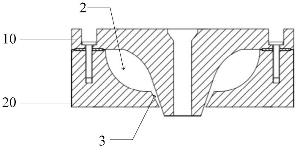 Seam width-adjustable circular seam type spray disc and atomization device