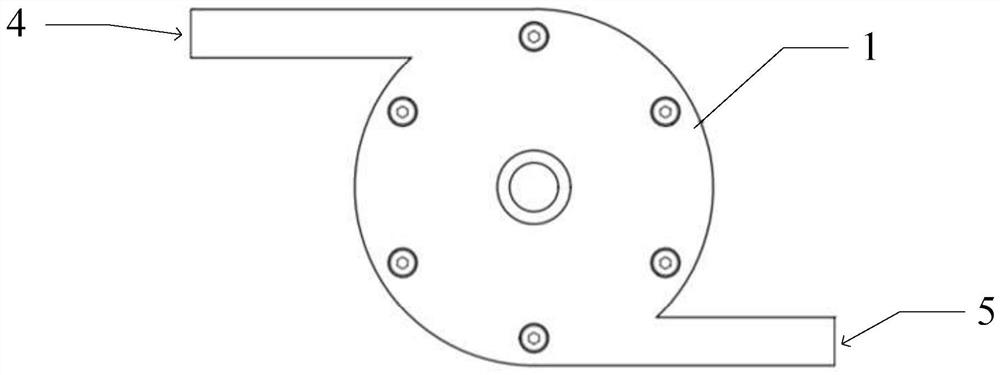 Seam width-adjustable circular seam type spray disc and atomization device