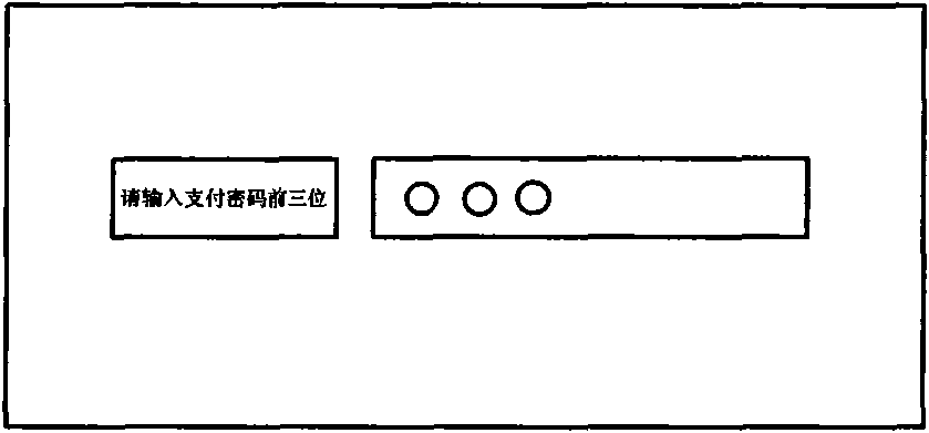 Password separate dynamic verification method and system