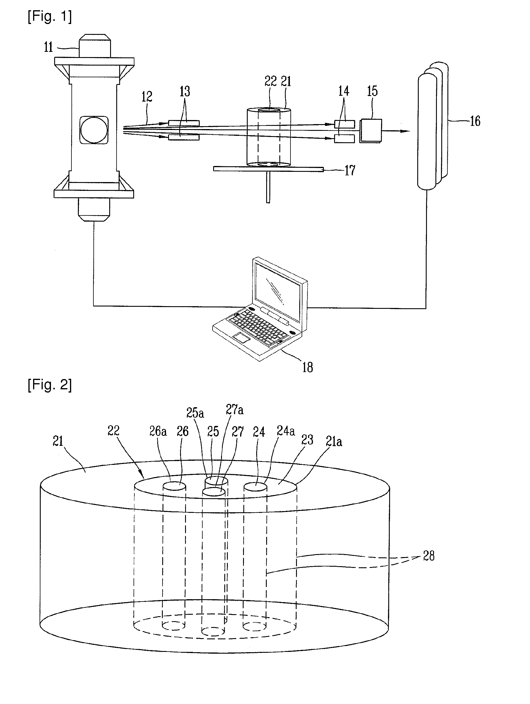 Method for evaluation of density profile in carbon/carbon material and method for production of standard density test block used therein