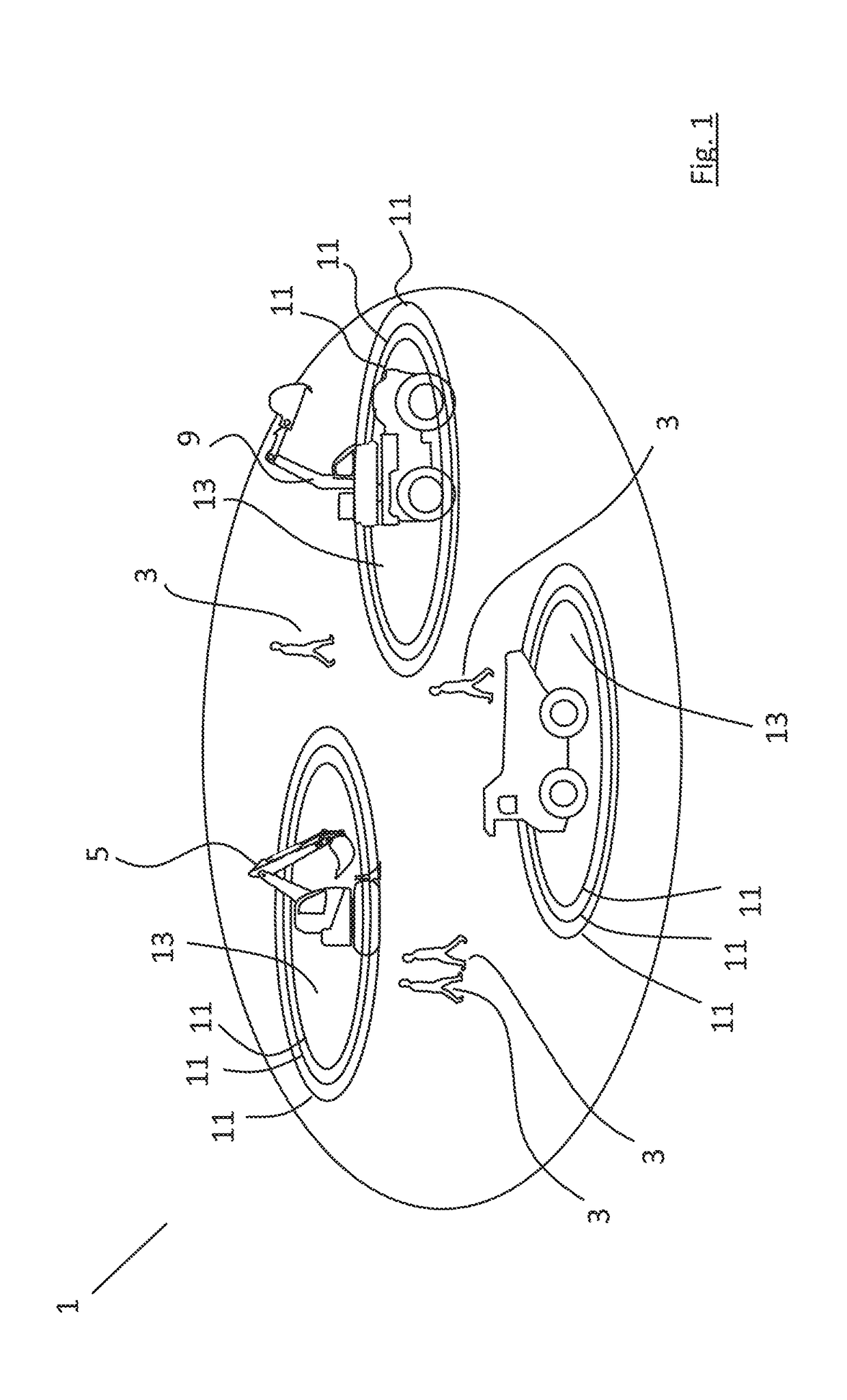 Proximity alarm system and method of operating same