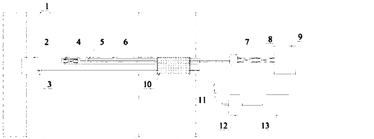 Coal permeability enhancement method for microwave hot air coupled heat injection