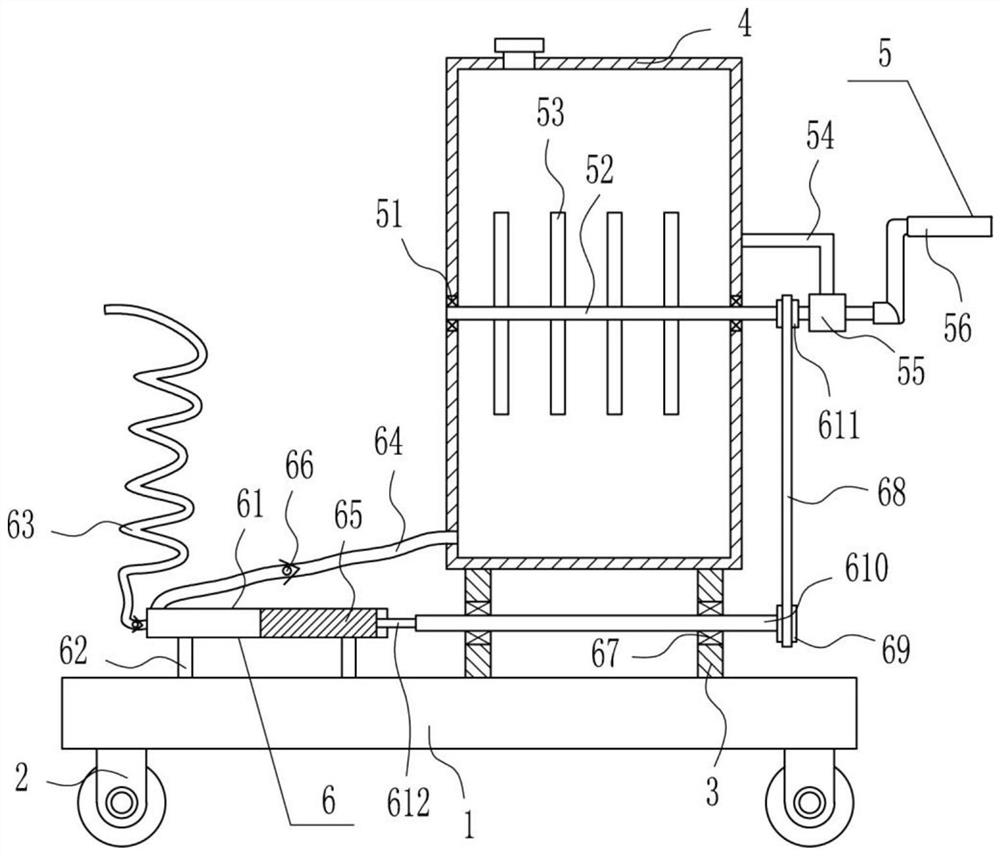 Oral irrigation device for diseased cattle prevention and treatment