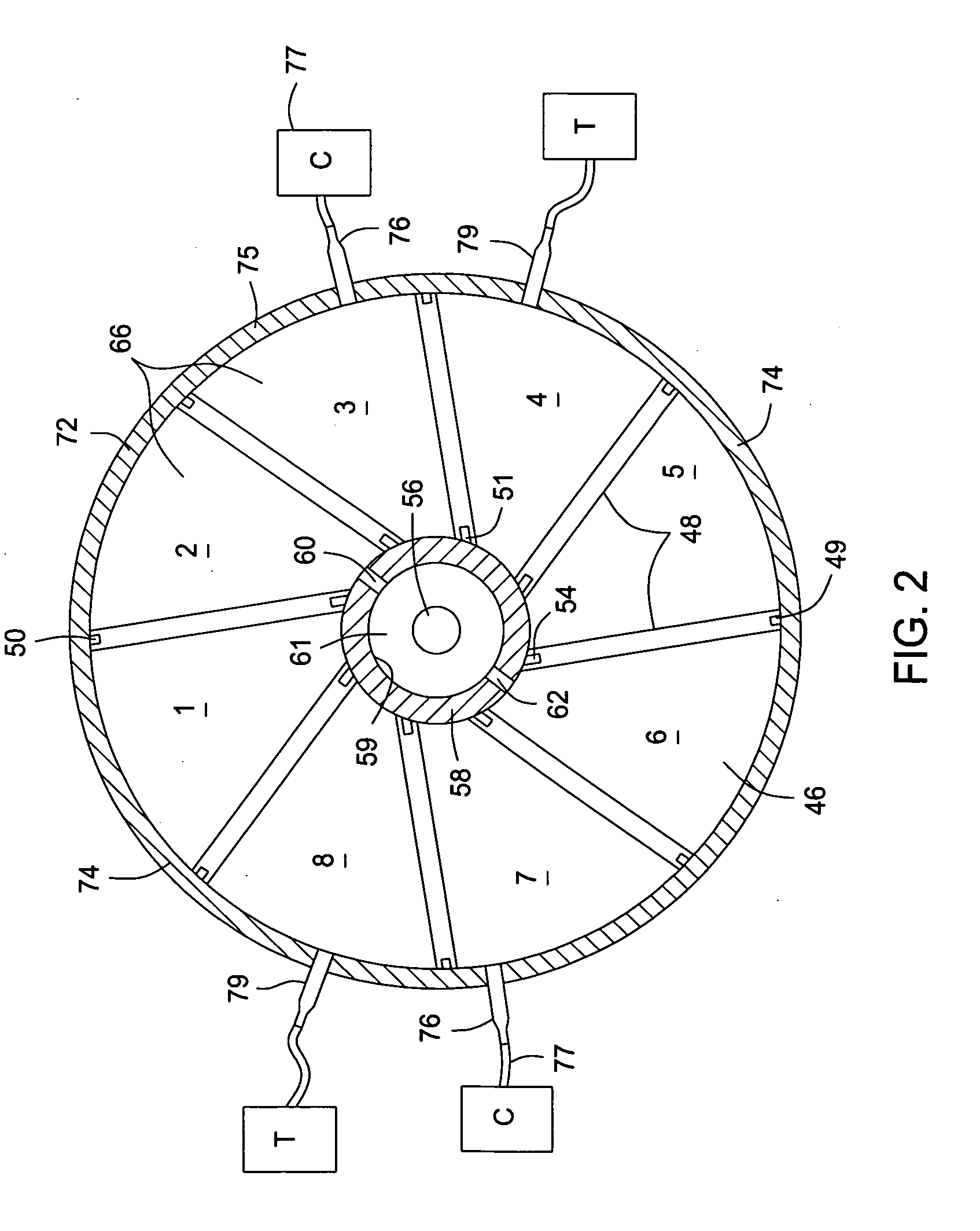 Radial pulsed rotary internal combustion engine