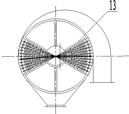 Large stepping type rotating pulse desuter