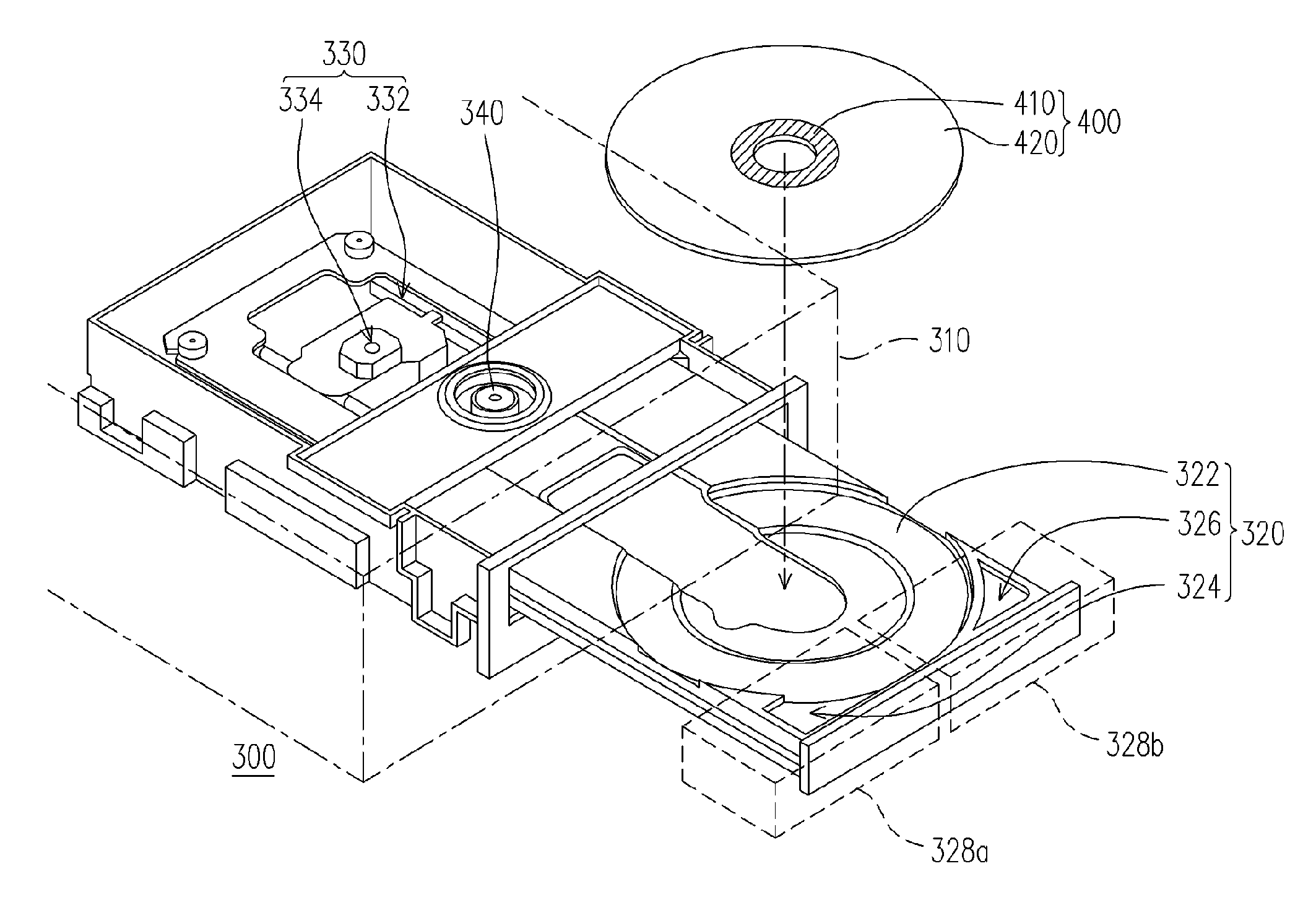 Disk recording/reading apparatus
