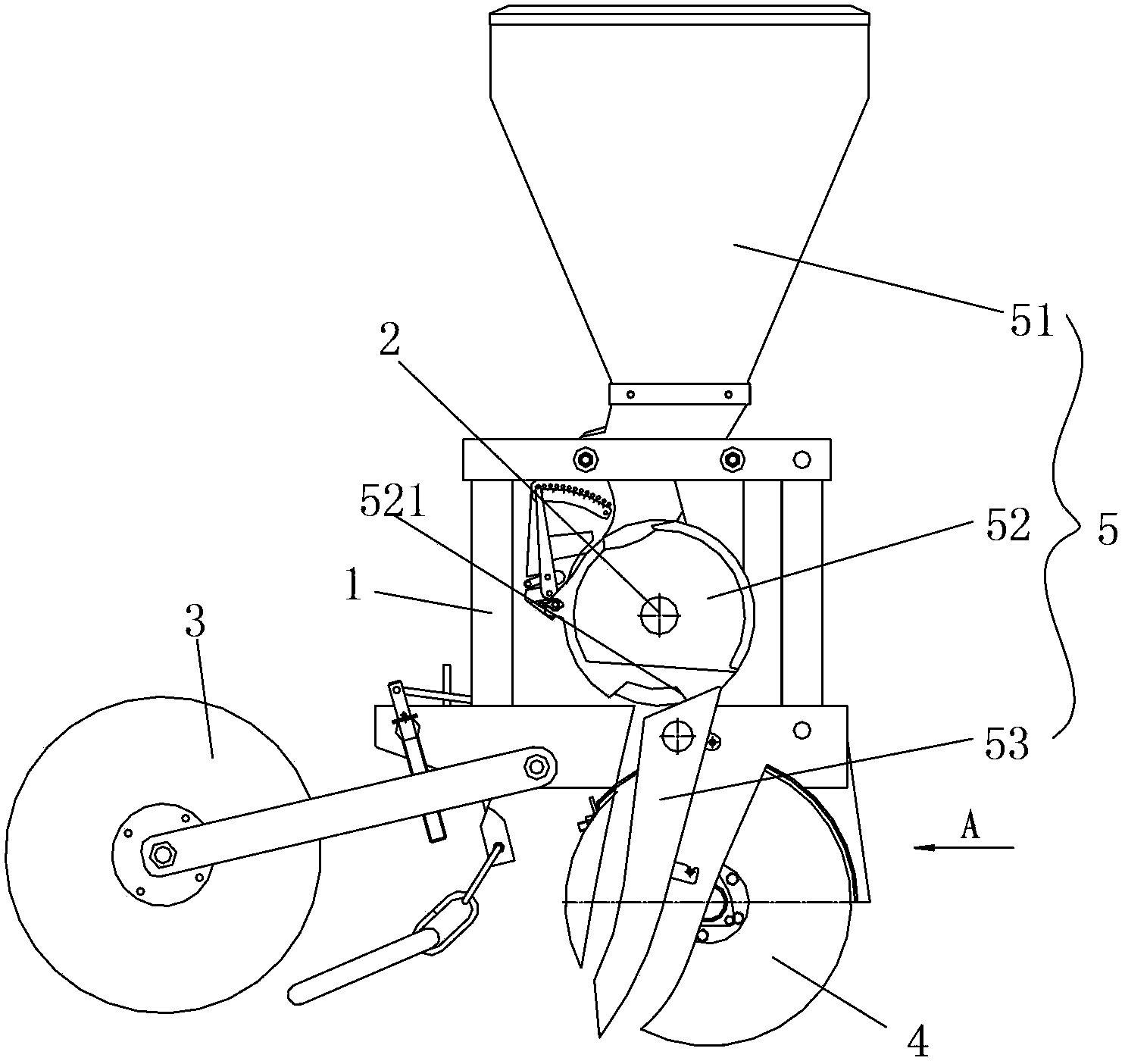 Seed guide device and seeding monomer with same