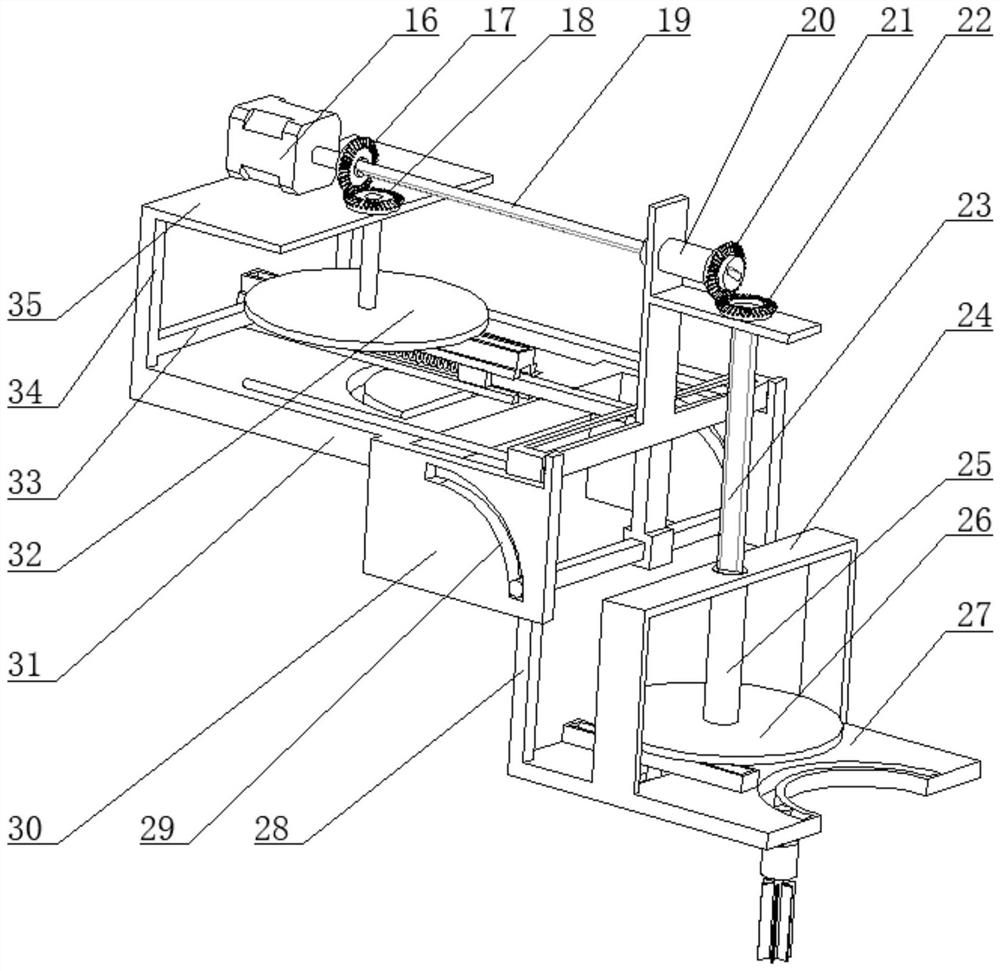 Soil loosening device for forestry sapling planting