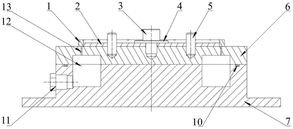 A processing method for a low-rigidity polymer material sealing ring