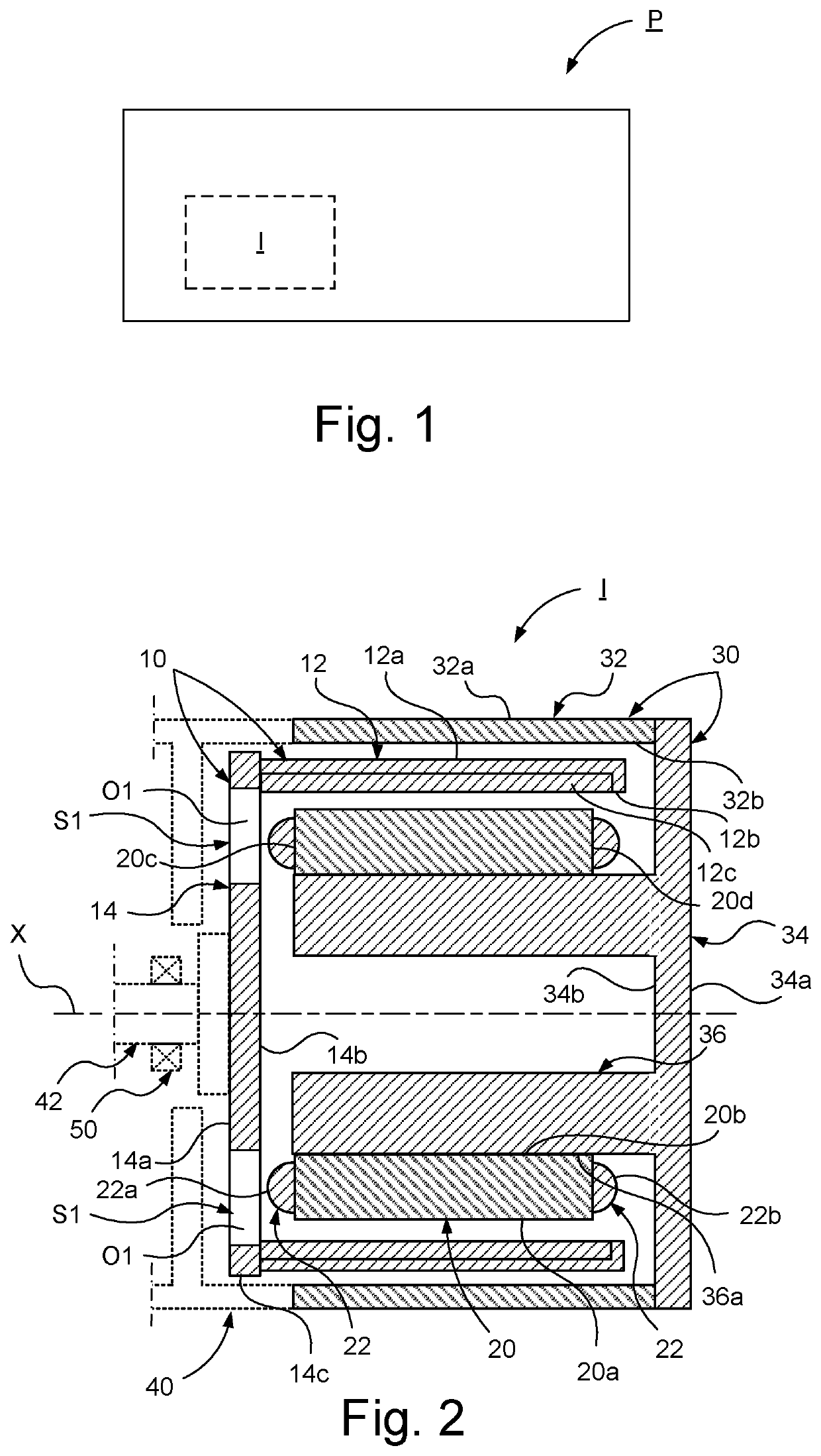 Arrangement for reducing eddy current losses of an outer rotor electric machine