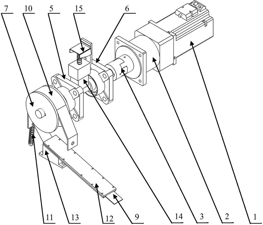 Servomechanism for milling electric spark made of non-conducting material