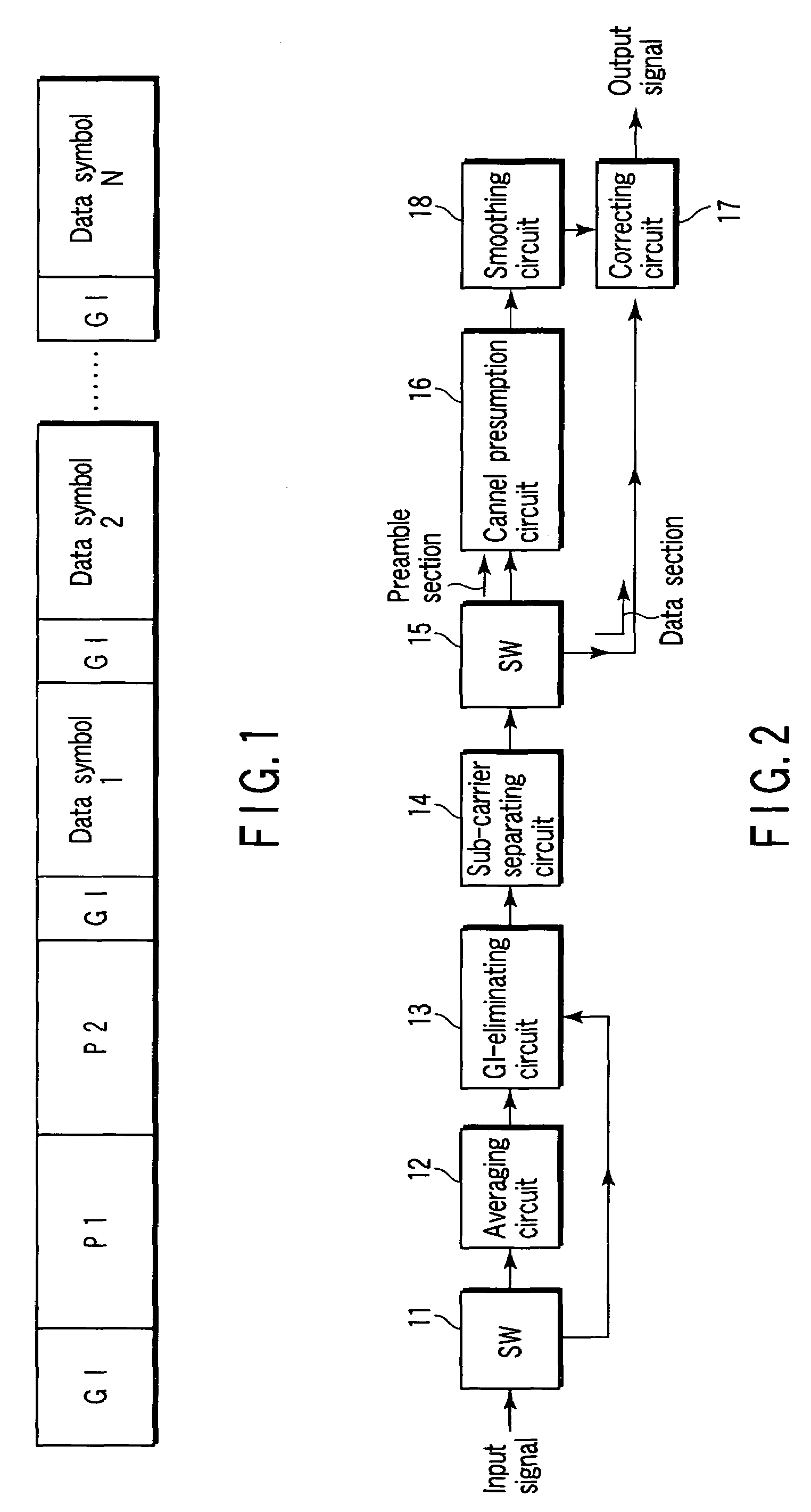 OFDM signal receiving apparatus and an OFDM signal receiving method