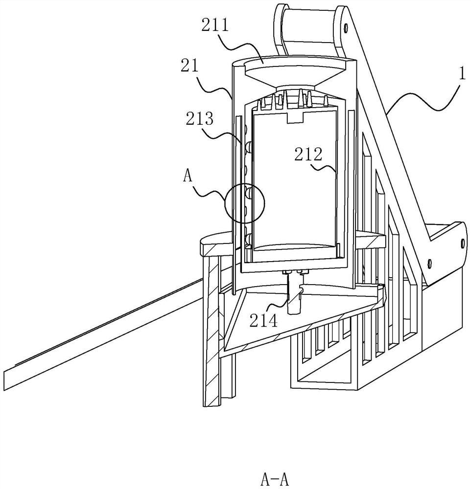 A concrete pulverizer