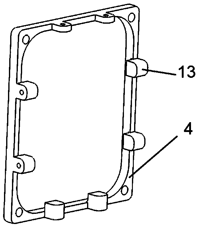 A closed focal plane box for a space camera