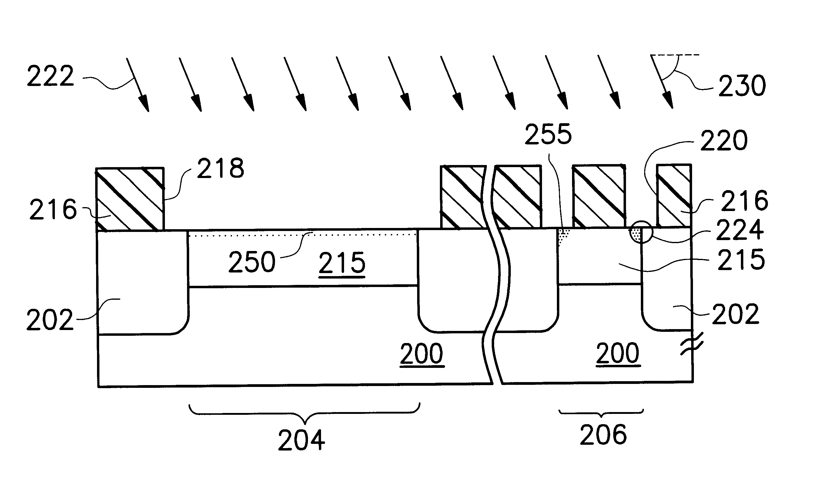 Method of preventing threshold voltage of MOS transistor from being decreased by shallow trench isolation formation