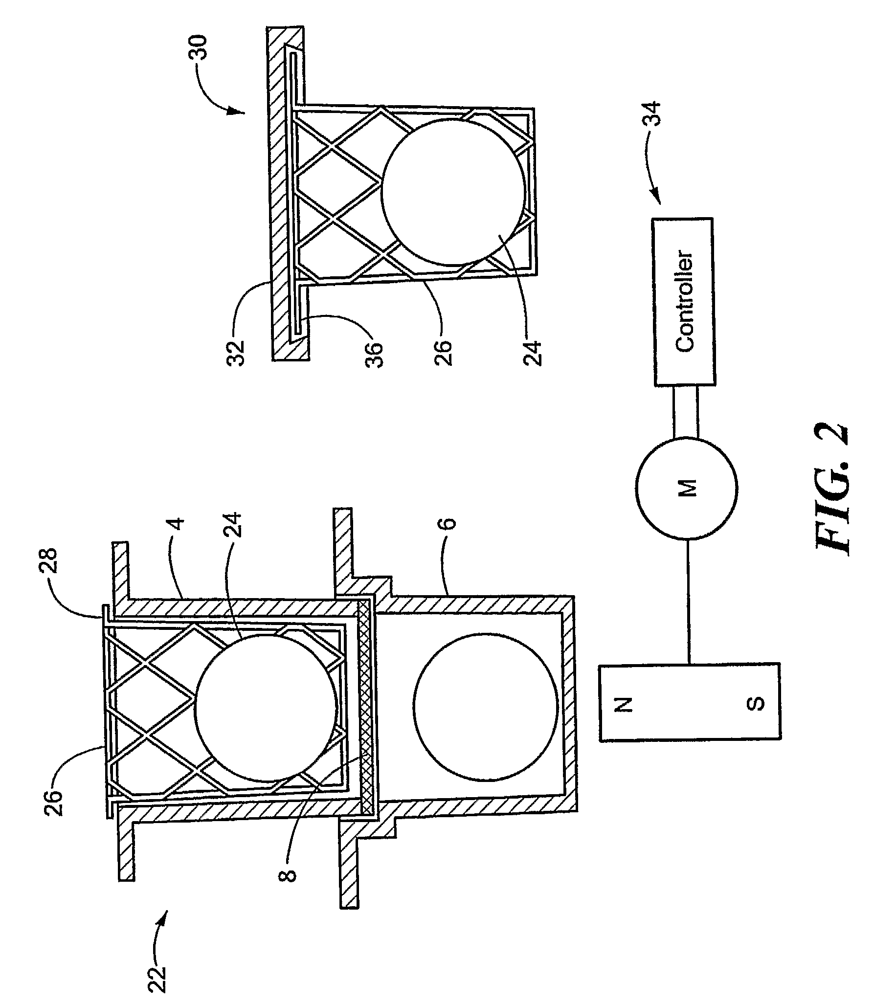 Permeation Device and Method for Reducing Aqueous Boundary Layer Thicknesses