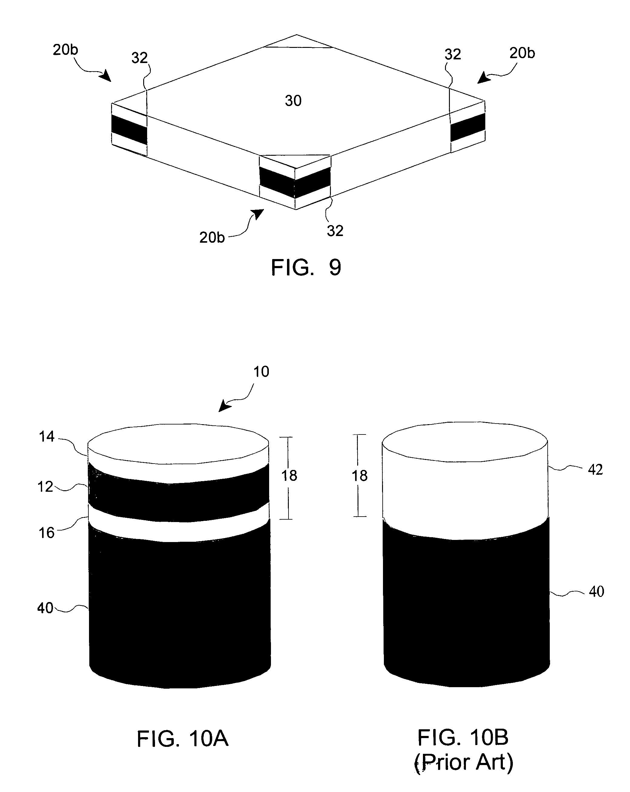 Doubled-sided and multi-layered PCBN and PCD abrasive articles