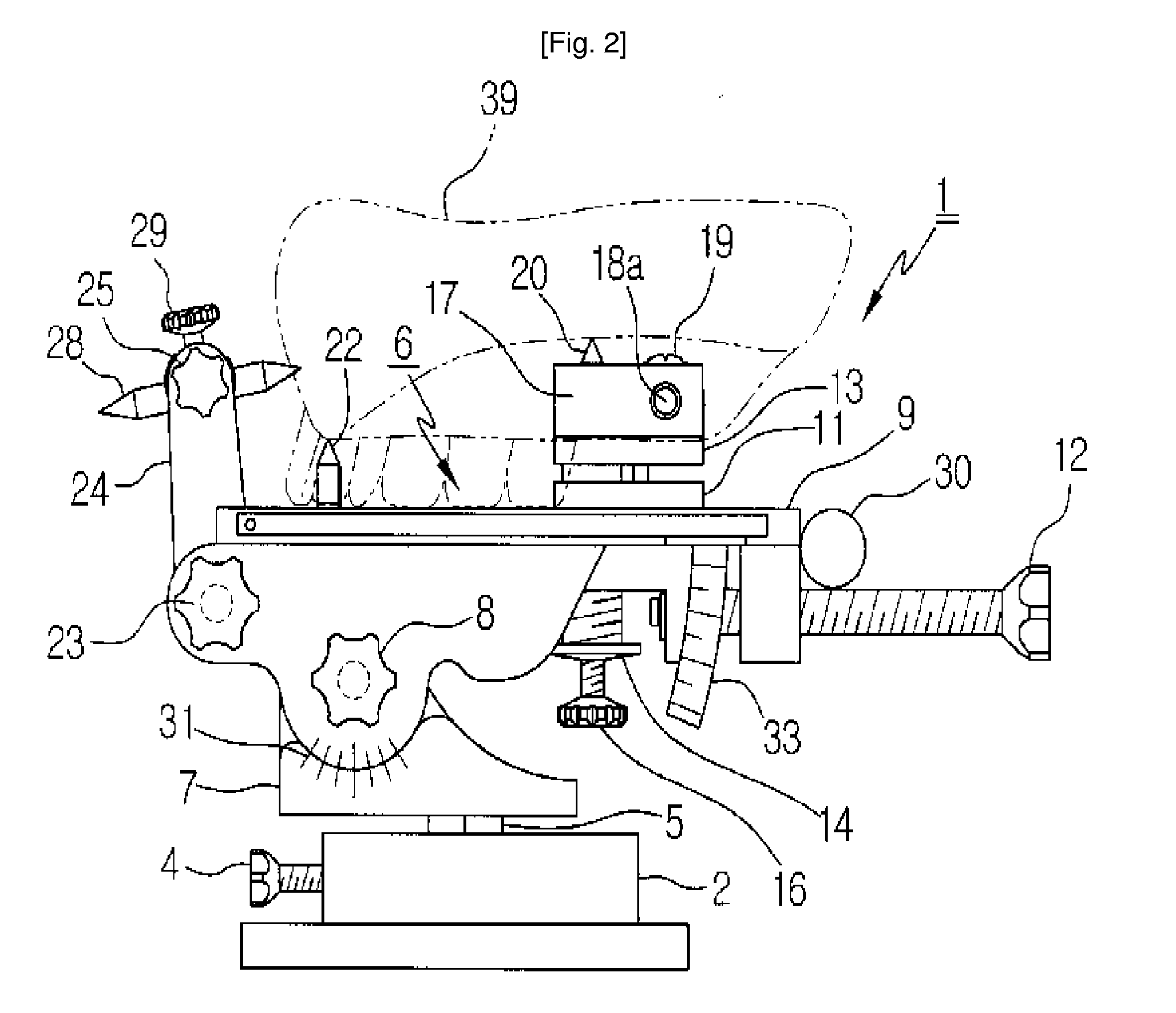 Device for attaching dental model to articulator
