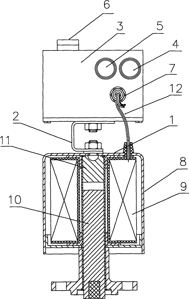 Energy saving magnetic head and control method thereof