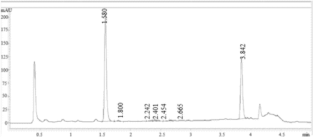 Method for extracting geniposidic acid and verbascoside in semen plantaginis by ASE (Accelerated Solvent Extraction) method