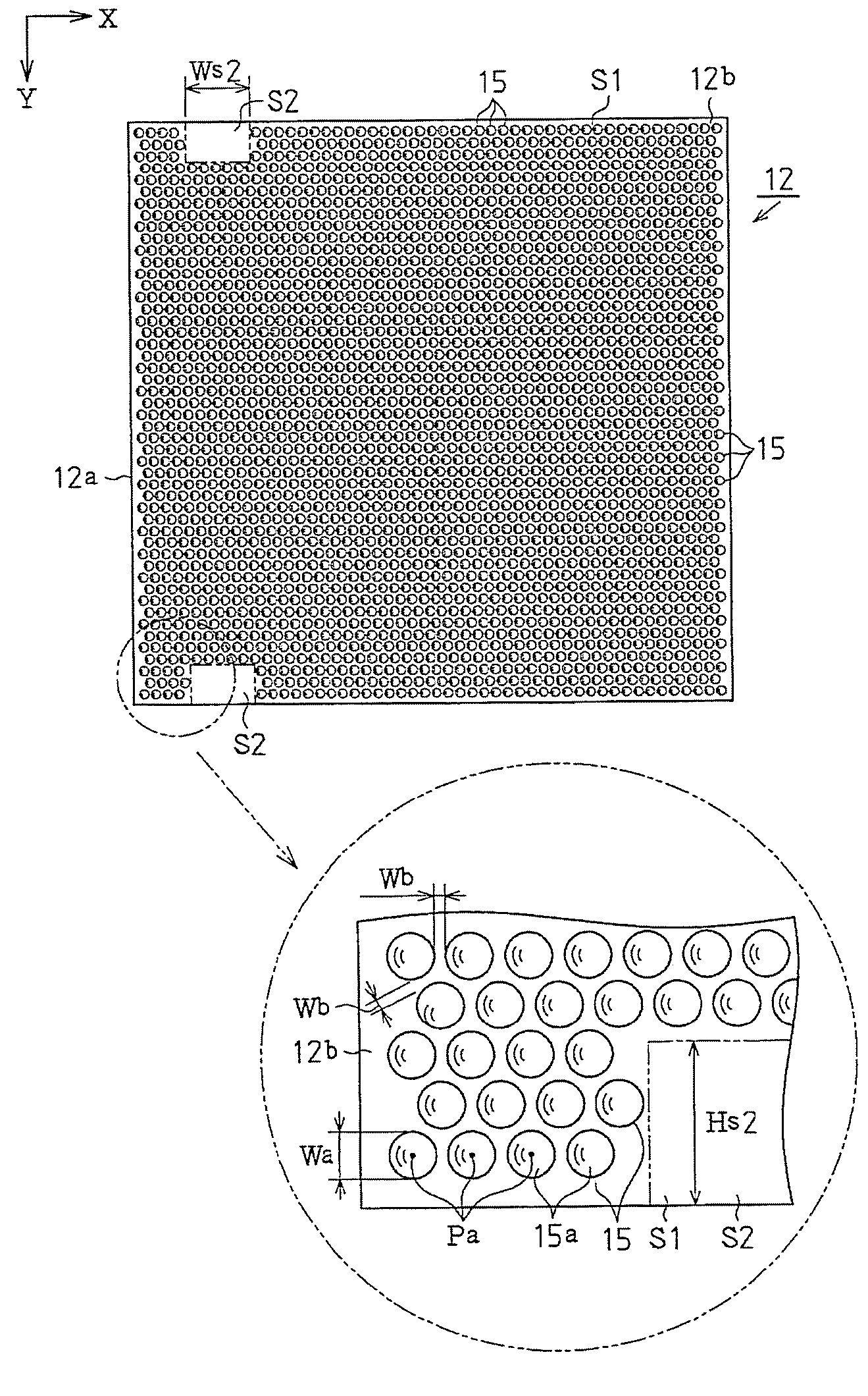 Optical substrate, manufacturing method thereof, planar lighting device and electrooptical device