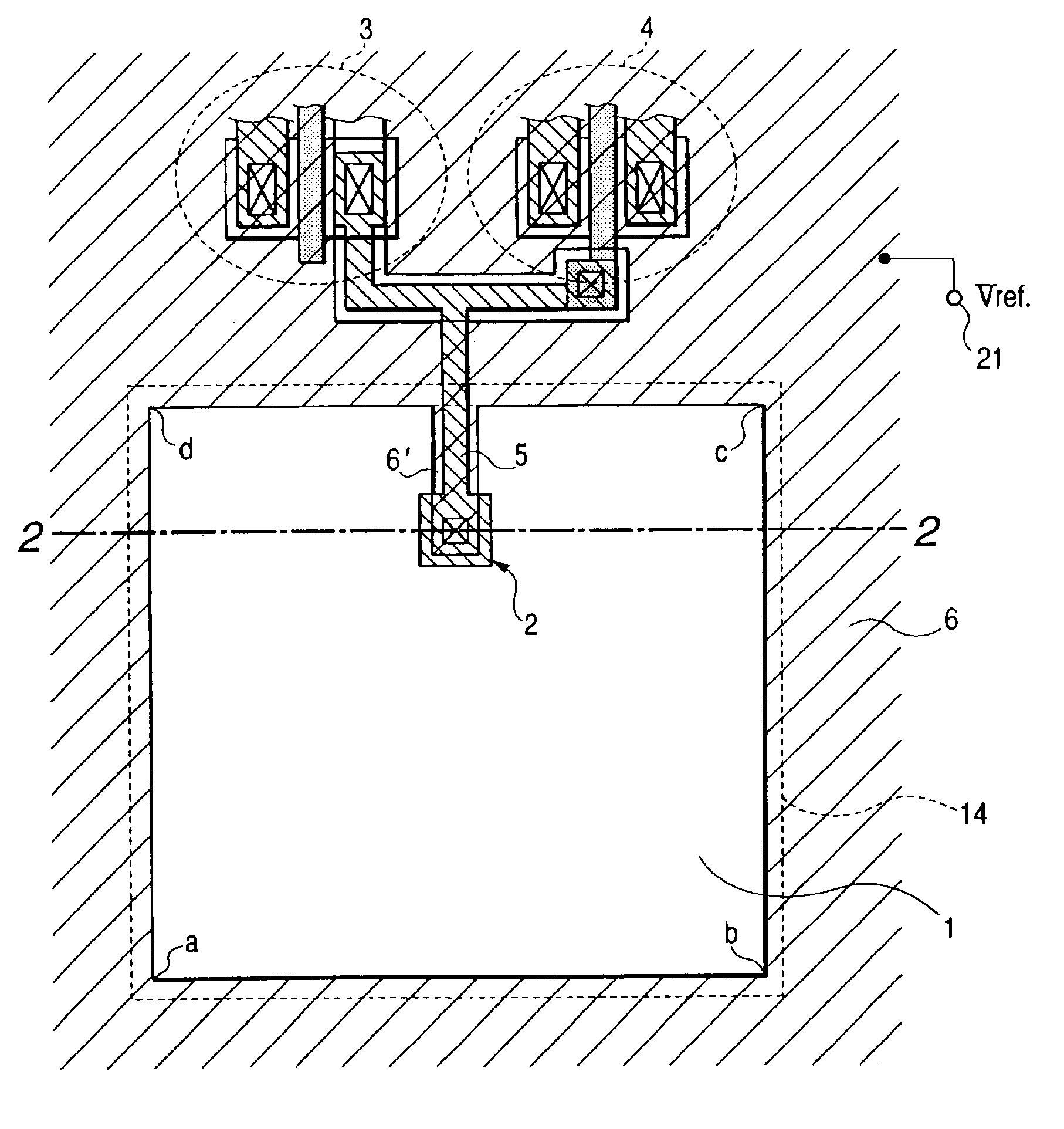 Photoelectric conversion device, and image sensor and image input system making use of the same