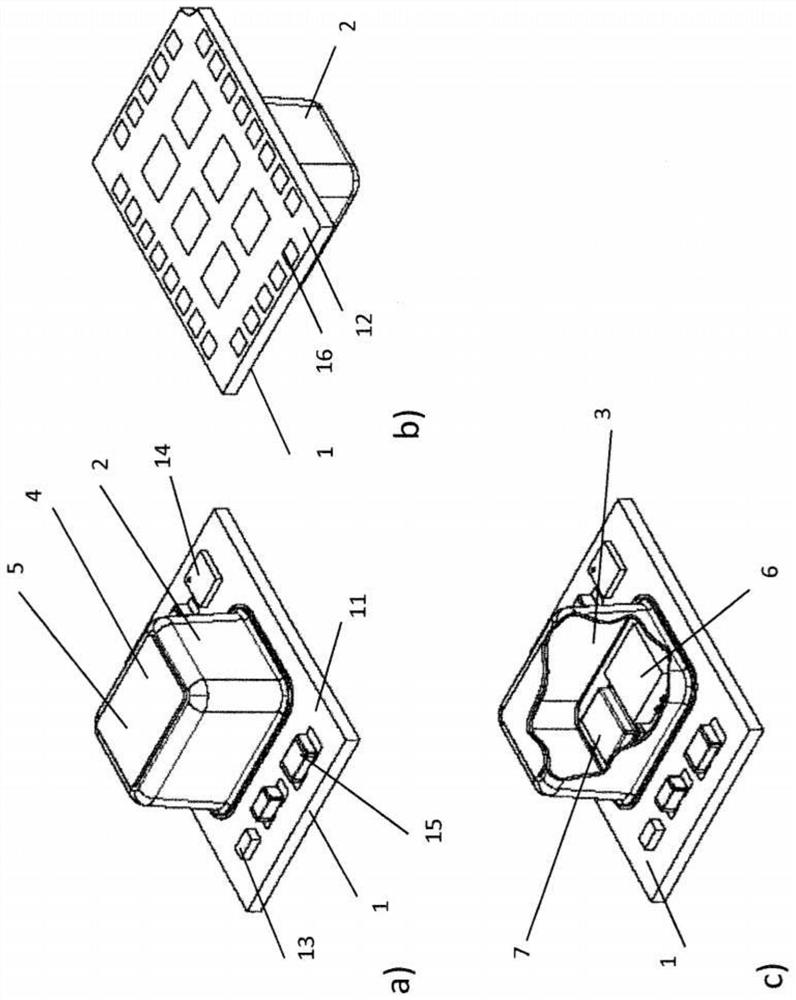 Photoacoustic gas sensor device