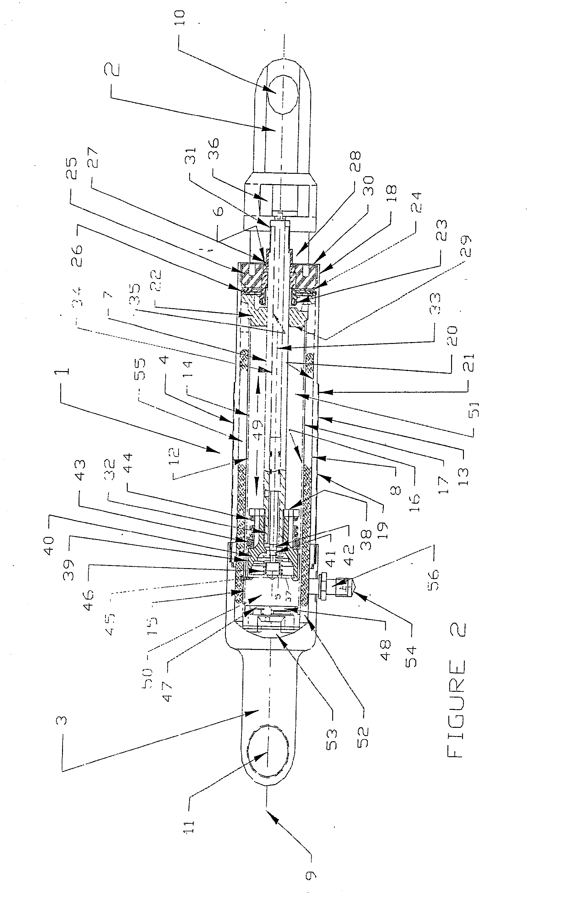 Bladder for use in a damping device