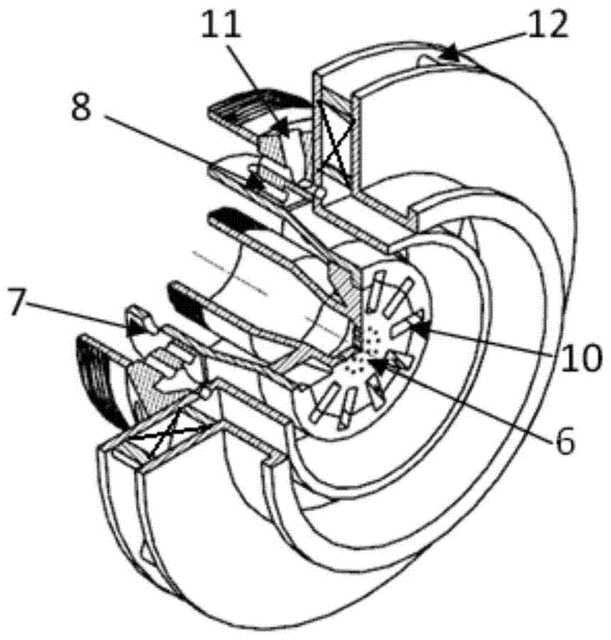 A gas turbine dual-fuel combustor nozzle