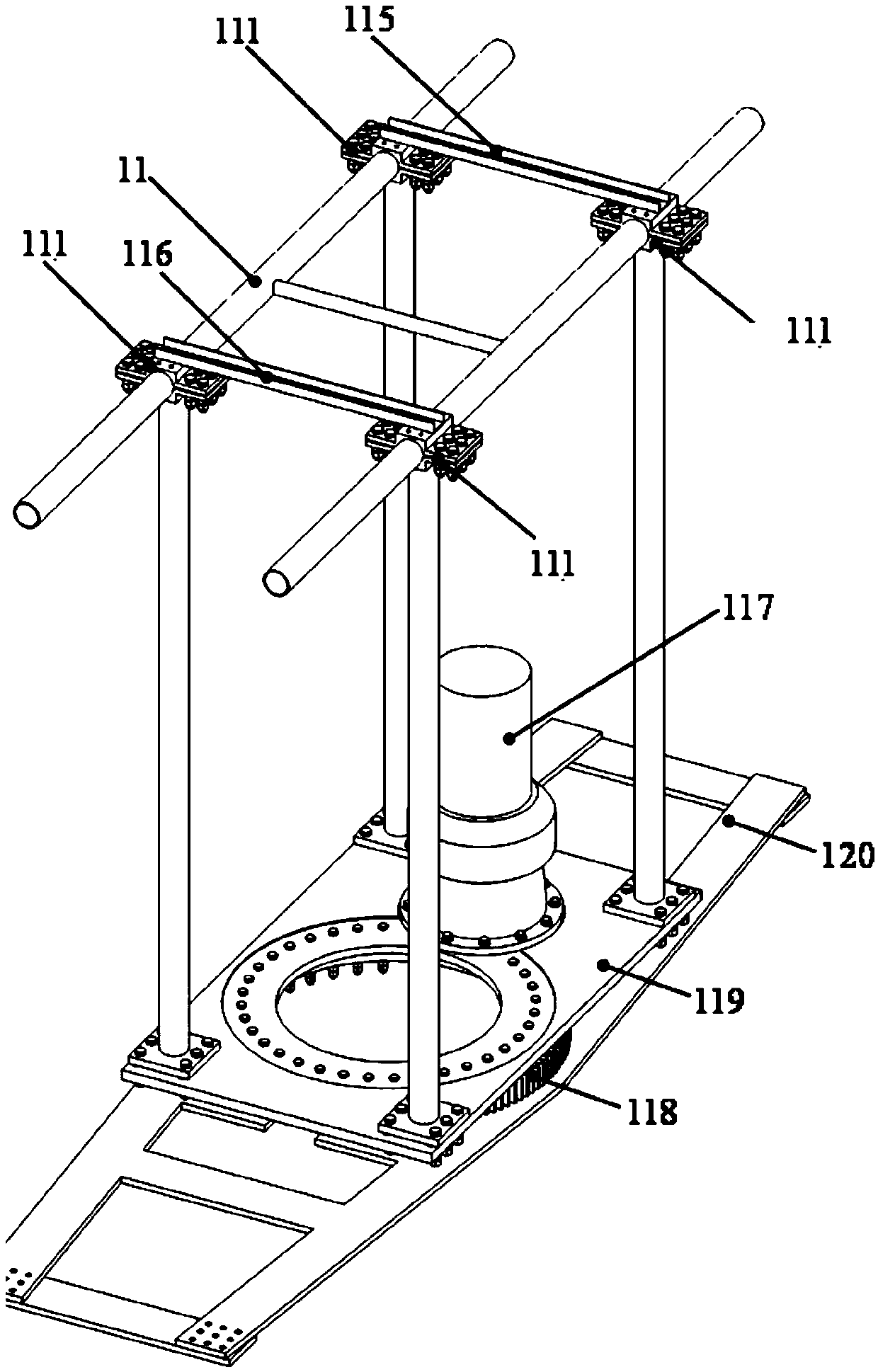 Underwater vibration table video measuring system based on binocular vision