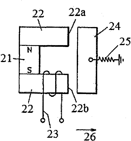 Bistable electromagnetic driver and product with the same