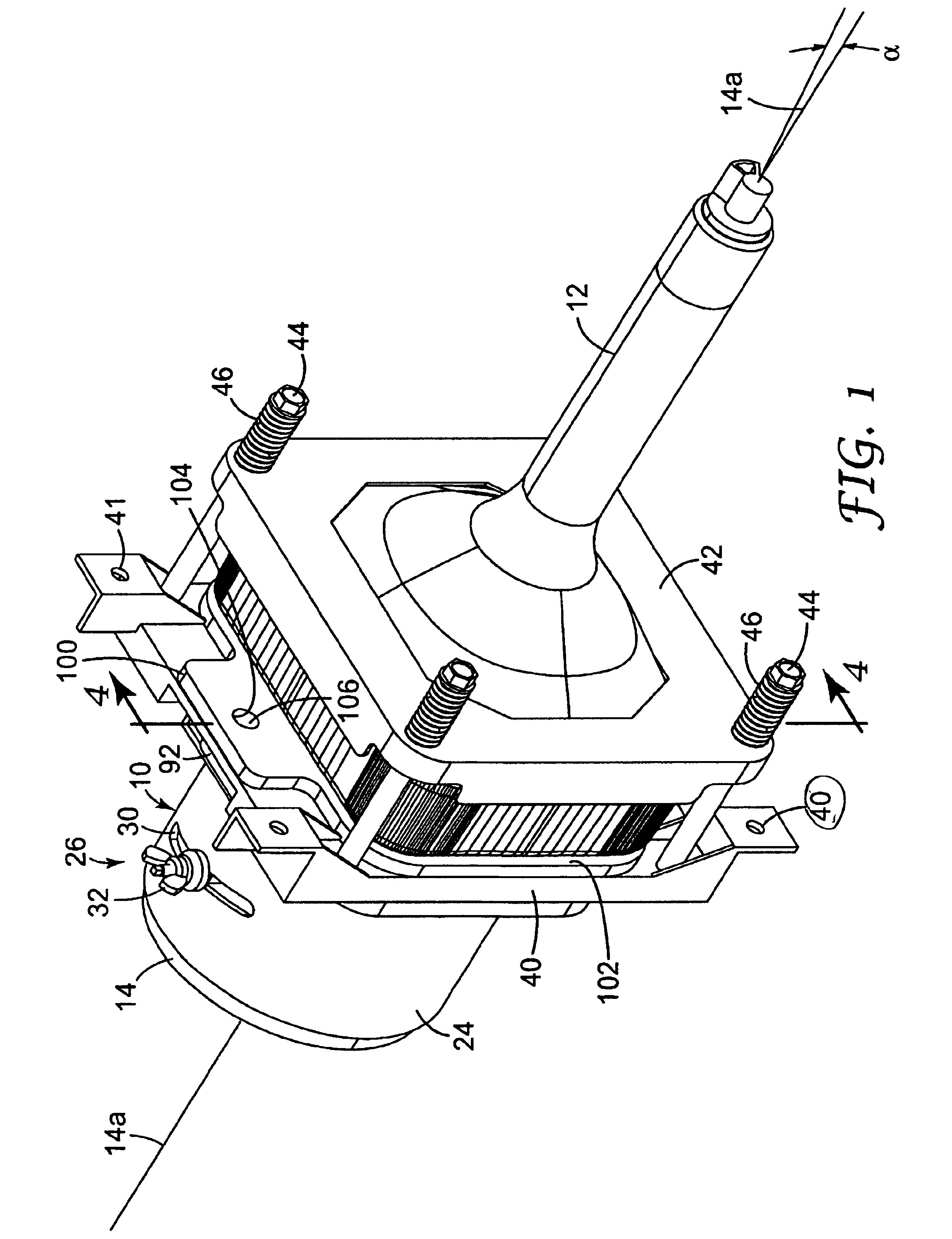 Lens assembly with integrated focus mount and CRT coupler