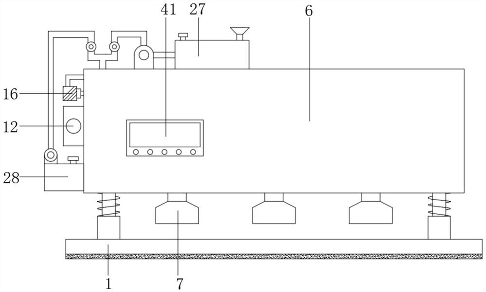 A heat dissipation structure for power electronic components