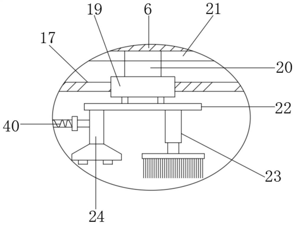 A heat dissipation structure for power electronic components